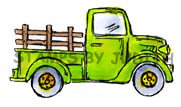 H-274-HK Sm. Old Truck